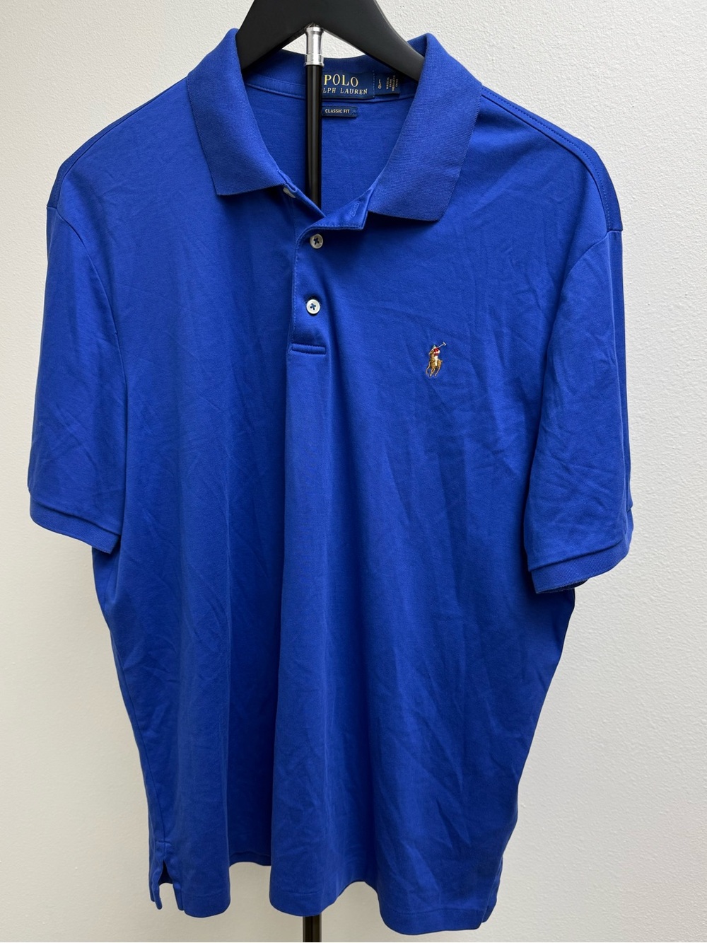 Polo by Ralph Lauren Royal Blue Short-Sleeve Polo Shirt